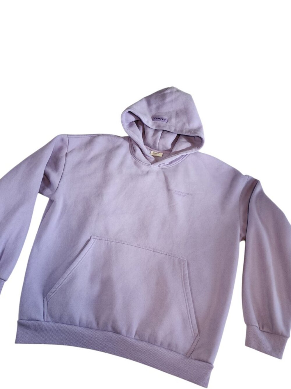 COMFRT Collection The Pastel Edit Weighted Hoodie Lavender Purple 2XL Limited Ed